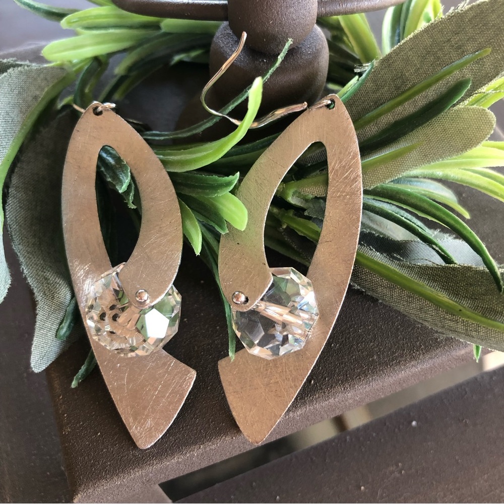 Dan Vinci earrings size L color silver
